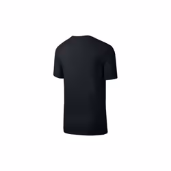 Nike Mens Futura T Shirt Sportswear Club Swoosh Classic Logo Crew Neck Tee - Black, L