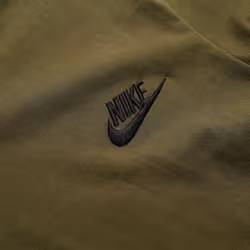 Nike Mens Futura T Shirt Sportswear Club Swoosh Classic Logo Crew Neck Tee - Olive, 2XL