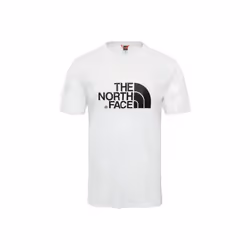 The North Face Mens T Shirt TNF Short Sleeve Crew Neck Cotton Casual Easy Tee - White, 2XL