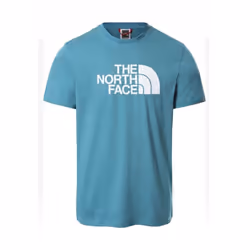 The North Face Mens T Shirt TNF Short Sleeve Crew Neck Cotton Casual Easy Tee - Blue, M