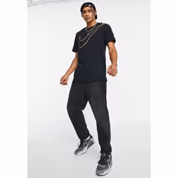 Nike Mens Sportswear T Shirt Big Logo - Black, S