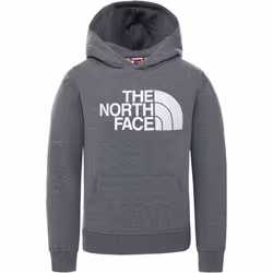 The North Face Kids Unisex Drew Peak Hoodie - Grey, XS