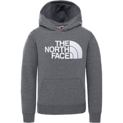 The North Face Kids Unisex Drew Peak Hoodie - Grey, XS