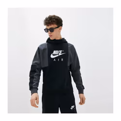 Nike Air Mens Contrast Pullover Hooded Tracksuit Set - M