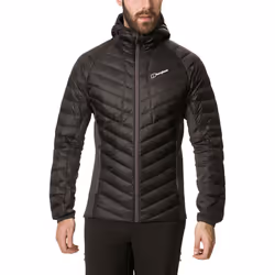 Berghaus Mens Tephra Reflect Down Insulated Jacket - Black, XL