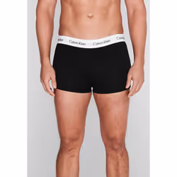 Calvin Klein 3 Pack Mens Low Rise Trunks Multicolored & Black - Multicoloured, M