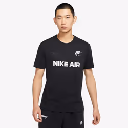Nike Air Mens Sports T Shirt in Black - L