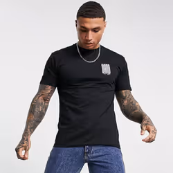 VANS Mens MN STRETCHED SS Black T Shirt - XS