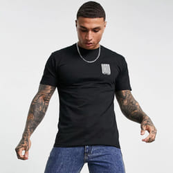 VANS Mens MN STRETCHED SS Black T Shirt - XS