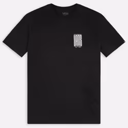 VANS Mens MN STRETCHED SS Black T Shirt - XS