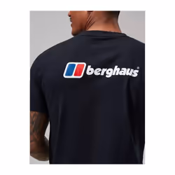 Berghaus Mens Organic Cotton Mens T Shirt Casual Short Sleeve Graphic Tee Top - S