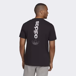 Adidas Mens Originals ITASCA 20 Short Sleeve T Shirt Crew Neck Casual Tee - M, Black