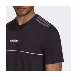 Adidas Mens Originals ITASCA 20 Short Sleeve T Shirt Crew Neck Casual Tee - XL, Black