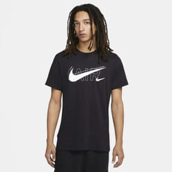 Nike Air Mens Multi Swoosh Sportswear T Shirt - Black, L