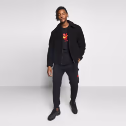 Nike Air Sportswear Mens Swoosh T Shirt Crew Tee - Black, M