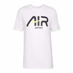 Nike Air Sportswear Mens Swoosh T Shirt Crew Tee - White, XXL