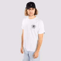 Vans Team Player Checkerboard T Shirt in White - L