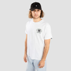 Vans Team Player Checkerboard T Shirt in White - L