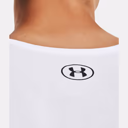 Under Armour Mens UA Vest Sportstyle Logo Tank Top - White, S