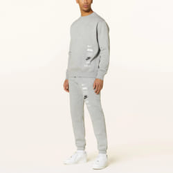 Nike Club Fleece+ Mens Crewneck Brushed Back Fleece Tracksuit - Grey, XL