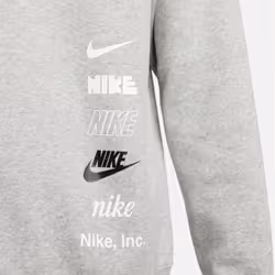 Nike Club Fleece+ Mens Crewneck Brushed Back Fleece Tracksuit - Grey, XL