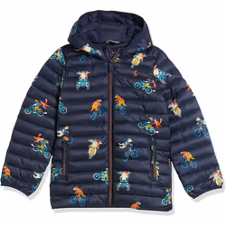 Joules Cairn Packaway Showerproof Boys Jacket - 10 Years