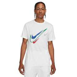 Nike Mens Sportswear Club Swoosh T Shirt - White, 2XL
