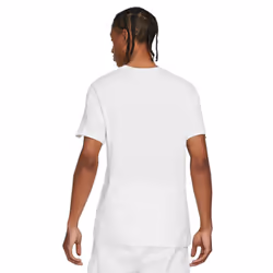 Nike Mens Sportswear Club Swoosh T Shirt - White, 2XL