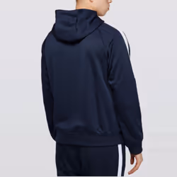 Nike Mens Sports Polyester Tribute Tracksuit Set - Navy/Lt Grey, L