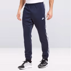 Nike Mens Sports Polyester Tribute Tracksuit Set - Navy/Lt Grey, L