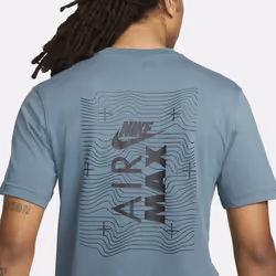 Nike Air Max Mens T Shirt Sportswear Graphic Logo - Storm Blue, S