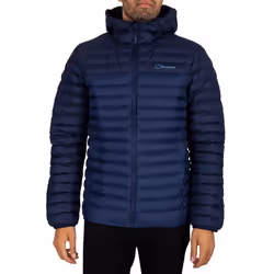 Berghaus Mens Vaskye Jacket Outdoor Hooded Puffer Coat - Navy, S