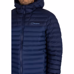 Berghaus Mens Vaskye Jacket Outdoor Hooded Puffer Coat - Navy, L