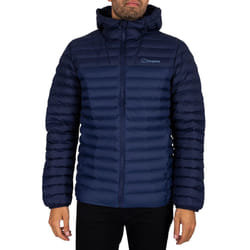 Berghaus Mens Vaskye Jacket Outdoor Hooded Puffer Coat - Navy, 2XL