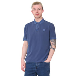 EX Marks & Spencer Mens Short Sleeve Polo Shirt - Navy, S