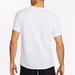Nike Dri Fit Miler Sportswear Club Swoosh T Shirt - L