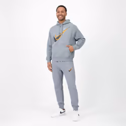 Nike Sportswear Standard Issue Moto Mens Tracksuit - Grey, XL