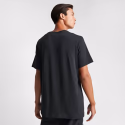 Nike Air Mens Sportswear Futura Graphic Print Logo T Shirt - Black, S
