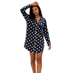 EX M&S Womens Pure Cotton Nightshirt - M
