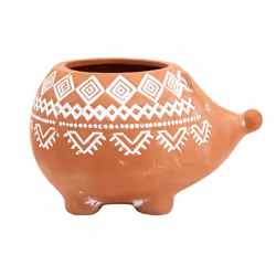 Terracotta Hedgehog Planter