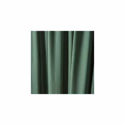 Fusion - Dijon - Blackout / Thermal Insulated Pair of Pencil Pleat Curtains - 66" Width x 54" Drop (168 x 137cm) in Bottle Green