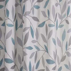- Beechwood - 100% Cotton Pair of Eyelet Curtains - 66" Width x 90" Drop (168 x 229cm) in Duck Egg