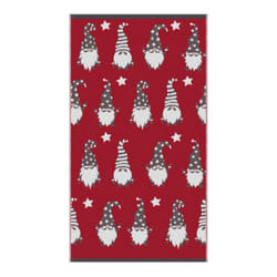 Fusion Christmas Gonks Jacquard 100% Cotton 650gsm Hand Towel, Multi