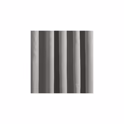 100% Blackout Eyelet Single Panel Door Curtain - 66" Width x 84" Drop (168 x 214cm) in Silver