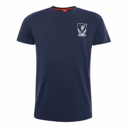 Liverpool 1988-1989 Crest Tee (Navy) - M
