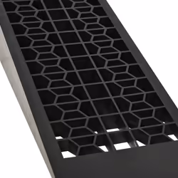 HOMCOMC 2 Pcs 70x20cm Thick Plastic Curb Ramps Anti-Slip Surface Tyre Friction - Additional view 7
