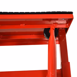 DURHAND Steel Motorbike Jack Lift Rubber Platform Crank Lift Manual Repair Table - Additional view 6