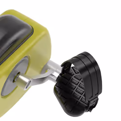 HOMCOM Magnetic Resistance Exercise Bike Foldable LCD Adjustable Seat Yellow - Additional view 8