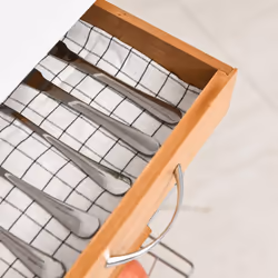 HOMCOM Multi-Use Kitchen Island Trolley Baskets Side Racks Drawer Worktop Brown - Additional view 6