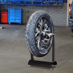 DURHAND Motorcycle / Bicycle Wheel Balance Stand, Portable Stand, Rotating Wheel